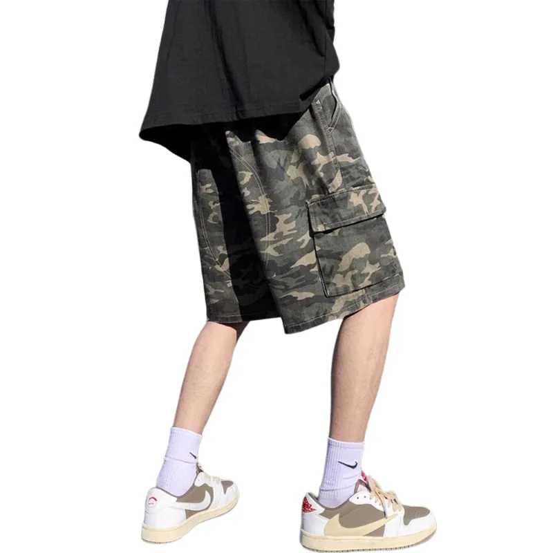 COMOWA Cargo Shorts Unisex Camouflage-1