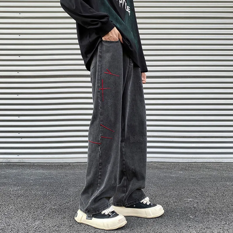 PAINT STAIN Jeans Unisex-6