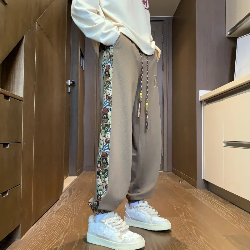 PAINT STAIN Casual Pants Unisex-9