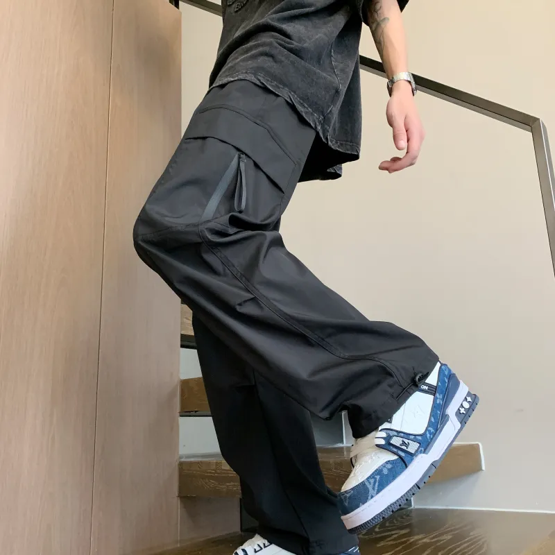 PAINT STAIN Casual Pants Unisex-4