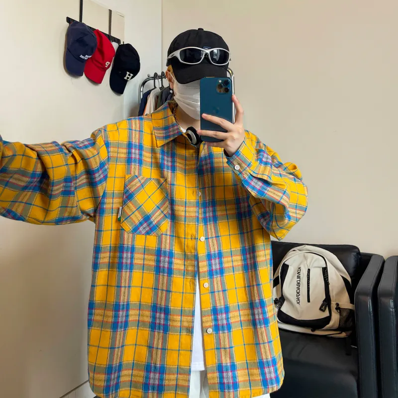 COMOWA Shirts Unisex Yellow-8