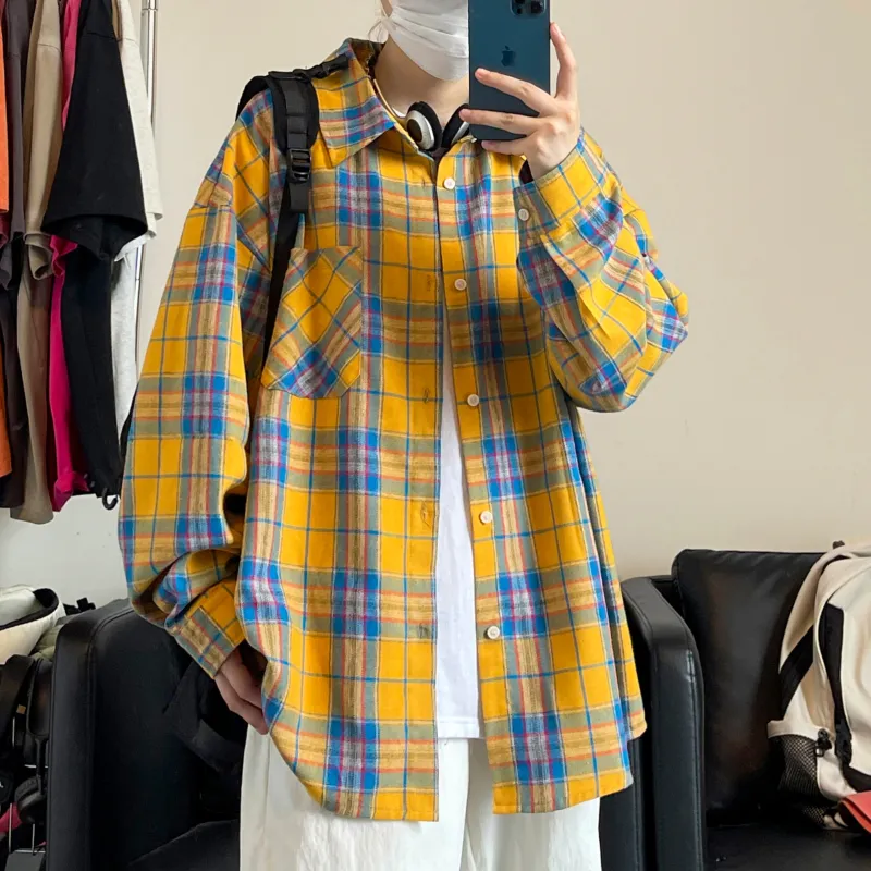 COMOWA Shirts Unisex Yellow-3