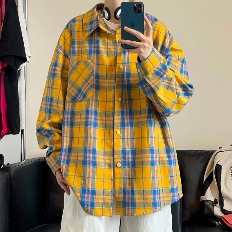 COMOWA Shirts Unisex Yellow-4