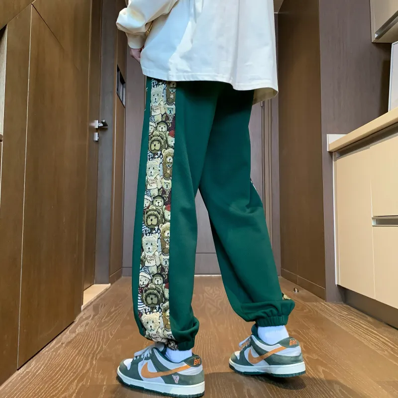 PAINT STAIN Casual Pants Unisex-7