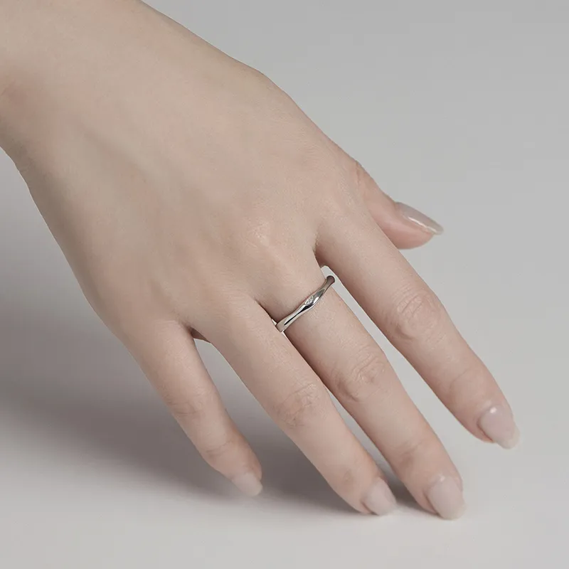 RHODON 925 Sterling Silver Rings Unisex-6