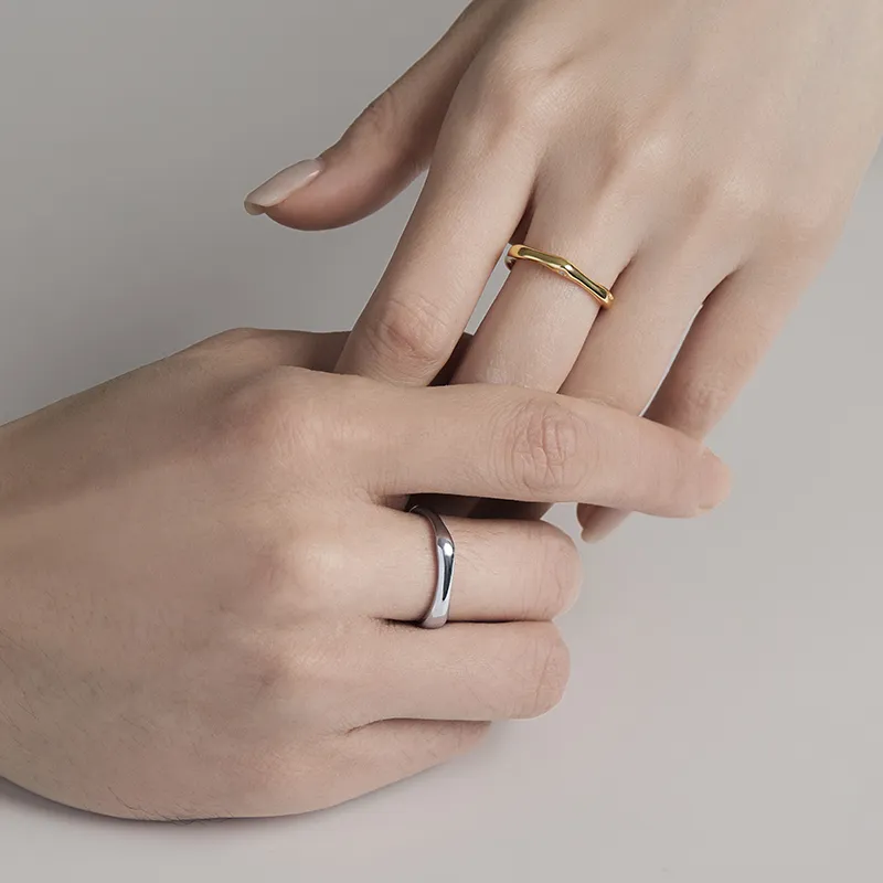 RHODON S925 Silver Rings Unisex-2