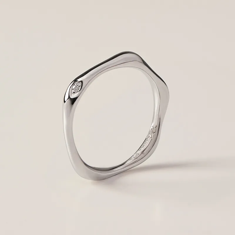 RHODON 925 Sterling Silver Rings Unisex-7
