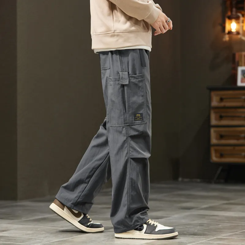 Jeep Parachute Pants, Windbreaker Pants, Casual Pants, Cargo Pants Unisex-17
