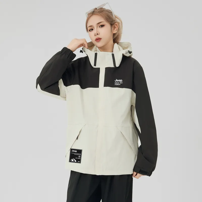 Jeep Windbreaker Jacket Trench Coat Unisex-9