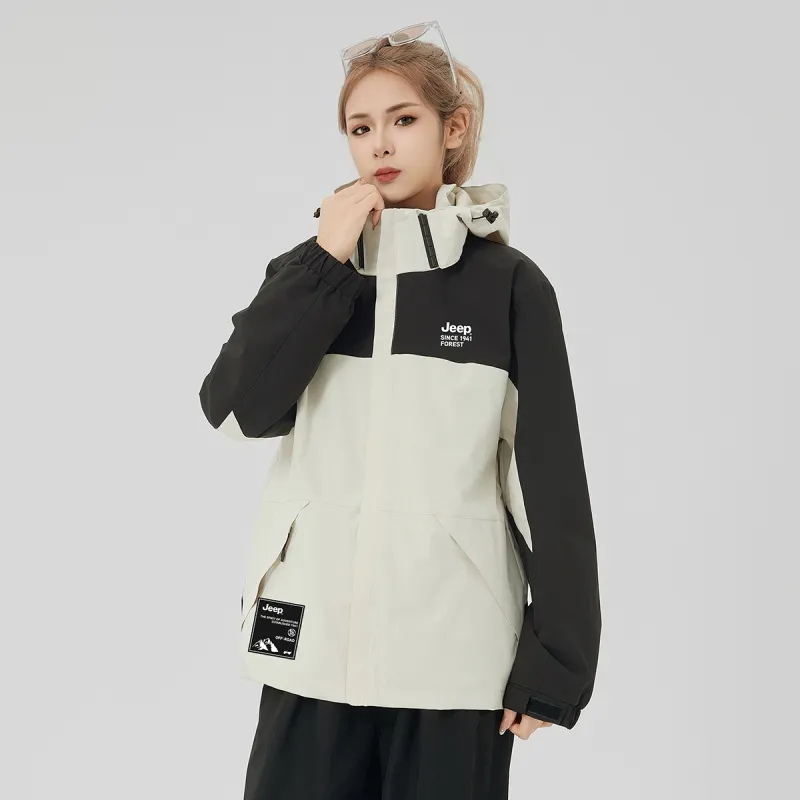 Jeep Windbreaker Jacket Trench Coat Unisex-10