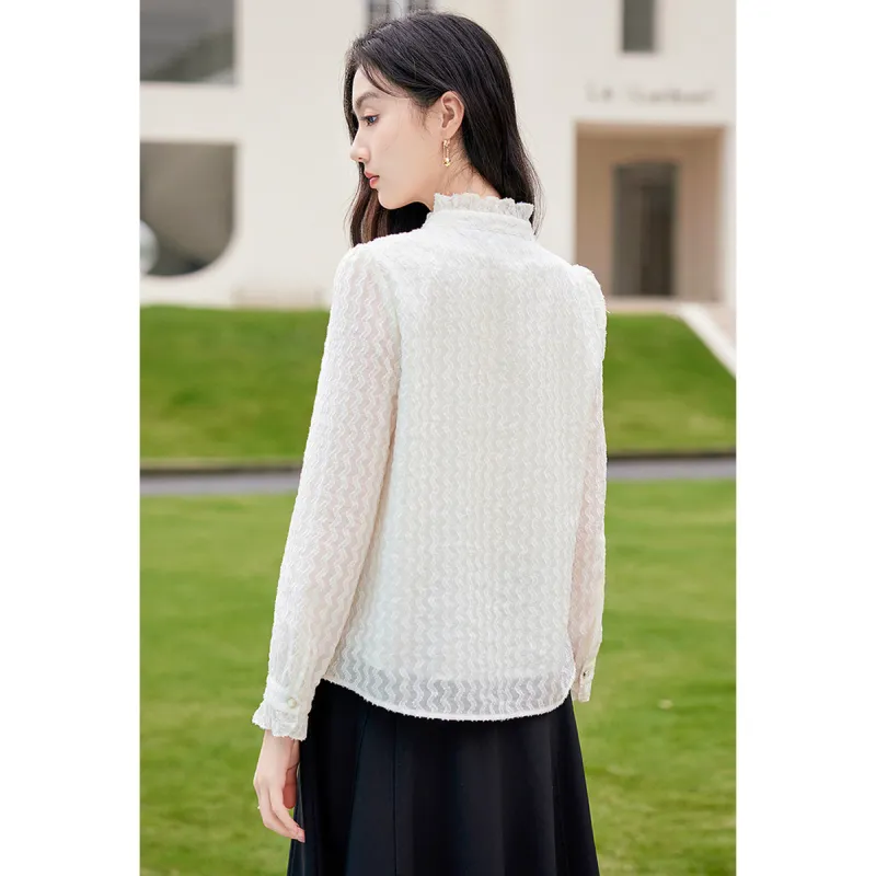 Like The Age Of Water Spring Sweatshirt Women's Ecru-2
