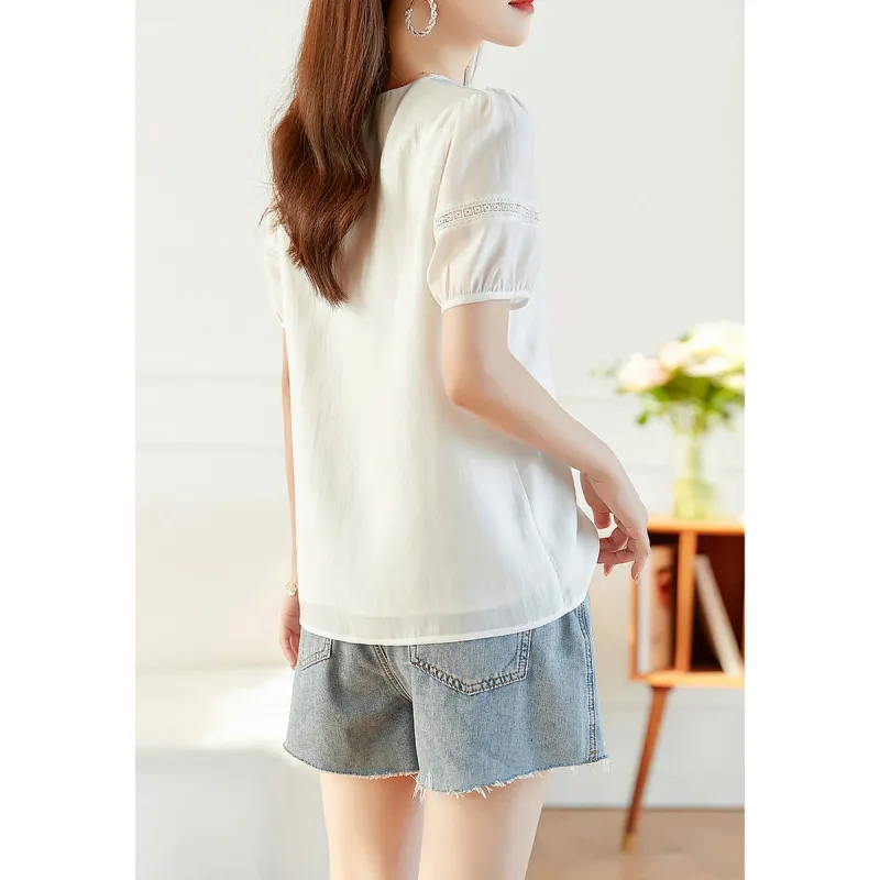 Like The Age Of Water Shirt Regular Women's White-5