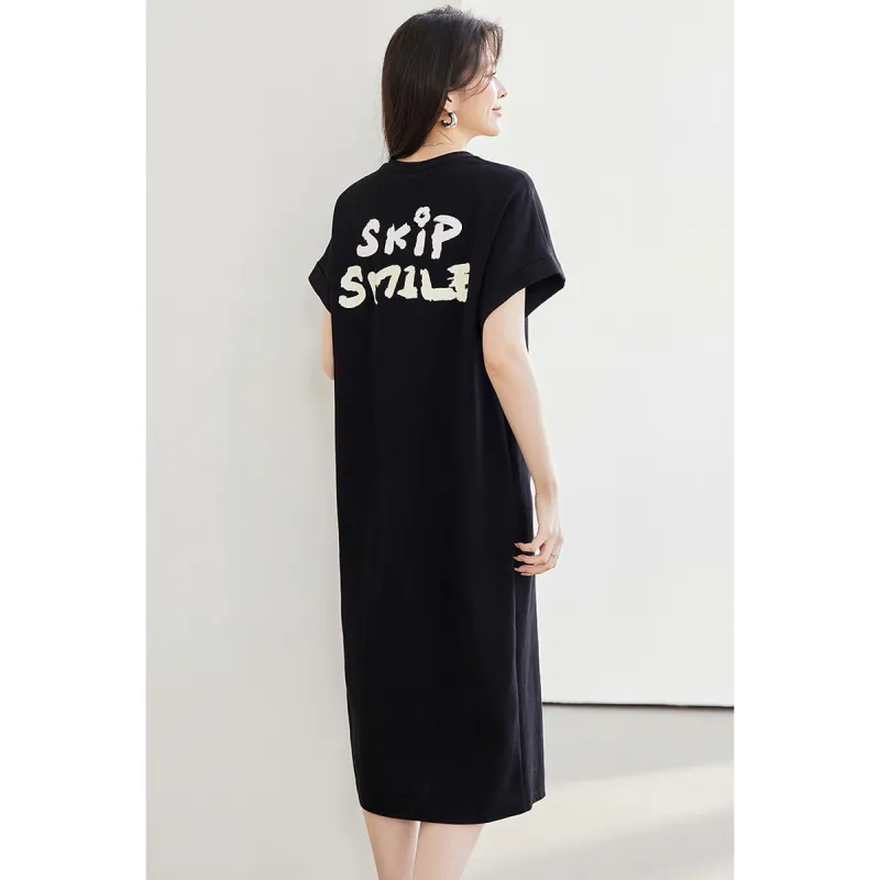 Like The Age Of Water Short Sleeved Dress Women's-4