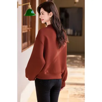 Like The Age Of Water Winter Sweatshirt Regular Women's Red