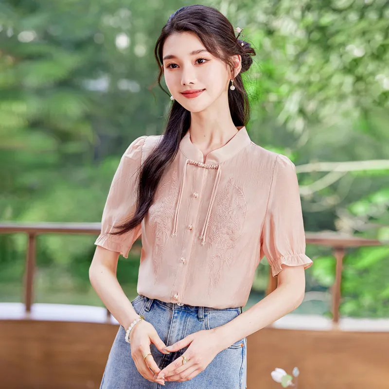 Like The Age Of Water Shirt Women's Pink-3