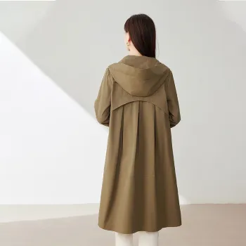 Like The Age Of Water Trench Coat Women's