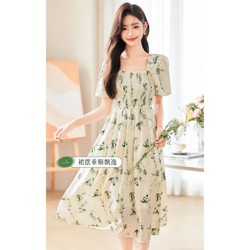 Like The Age Of Water Short Sleeved Dress Women's-7