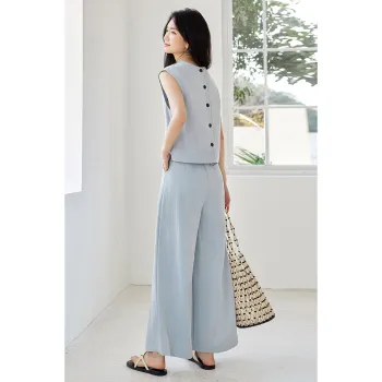 Like The Age Of Water Casual Suit Women's Blue