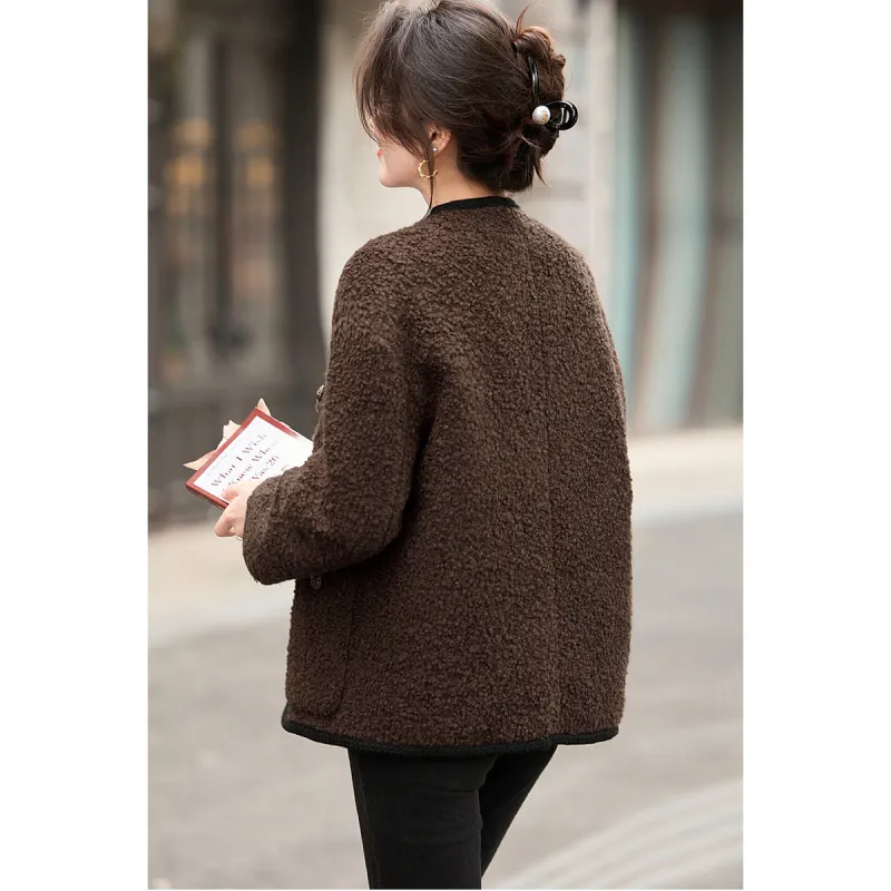 Like The Age Of Water Winter Velvet feel Coat Regular Women's-8