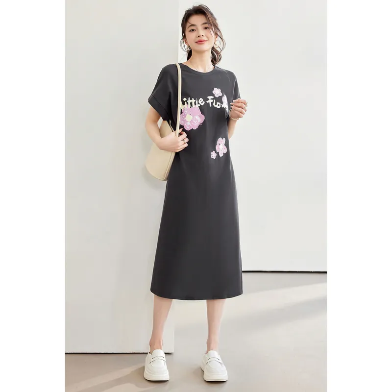 Like The Age Of Water Short Sleeved Dress Women's-5