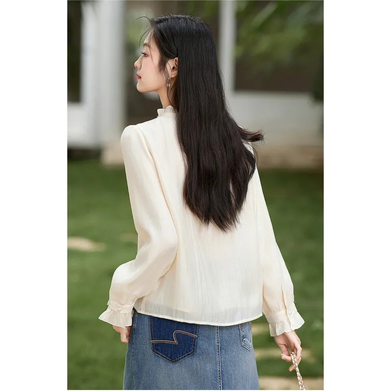 Like The Age Of Water Sweatshirt Regular Women's Apricot-3