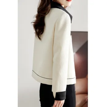 Like The Age Of Water Cropped Coat Women's White