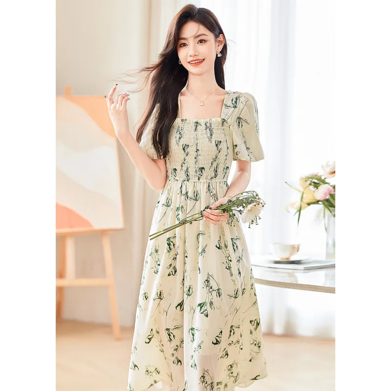 Like The Age Of Water Short Sleeved Dress Women's-8