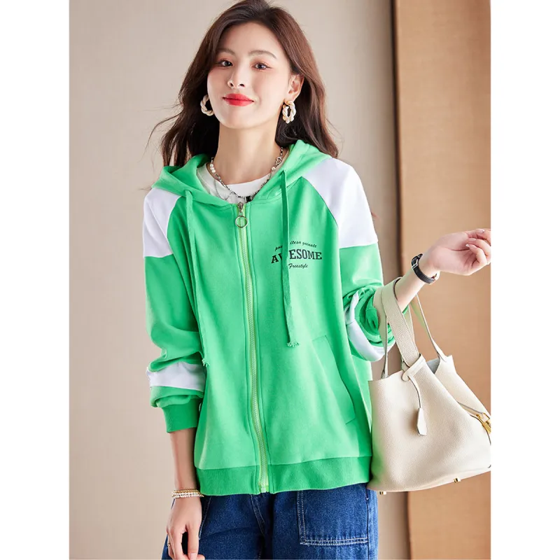 Like The Age Of Water Velvet feel Coat Women's Green-1