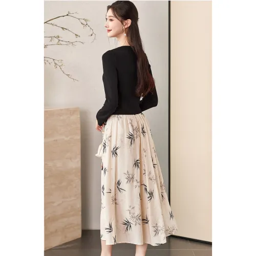 Like The Age Of Water Skirt Set Women's Black