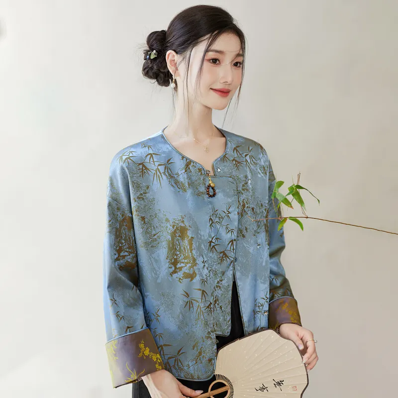 Like The Age Of Water Business Suit Women's Blue-4