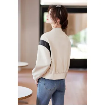 Like The Age Of Water Velvet feel Coat Women's Ecru