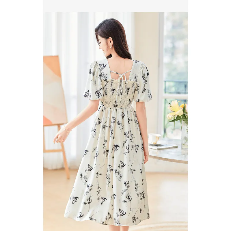 Like The Age Of Water Short Sleeved Dress Women's-4