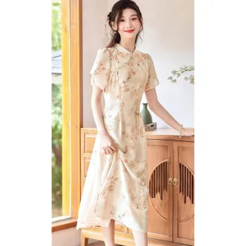 Like The Age Of Water Short Sleeved Dress Regular Women's