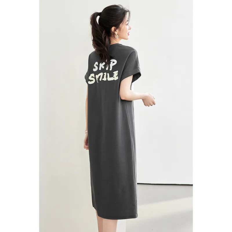 Like The Age Of Water Short Sleeved Dress Women's-8