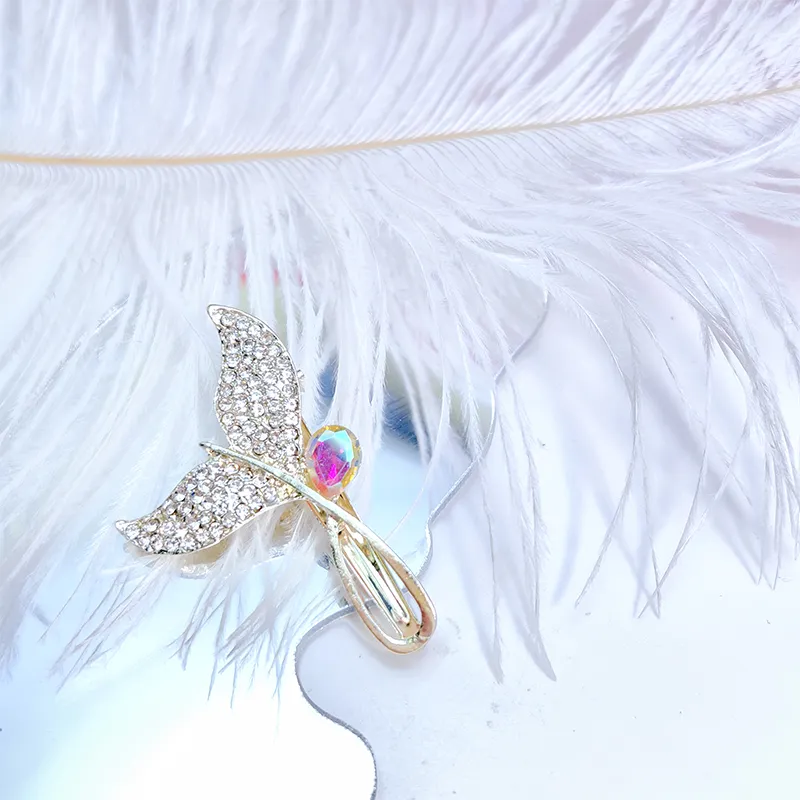 VERENA REINE Zircon Hair Clips Women's-5