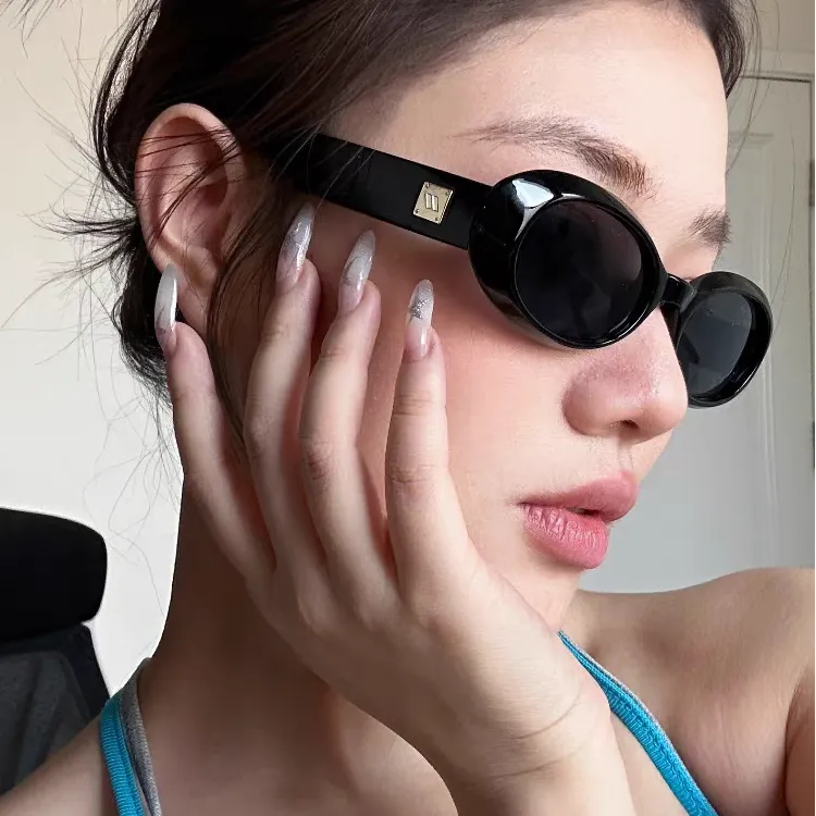 VERENA REINE PC Oval Sunglasses Unisex-1