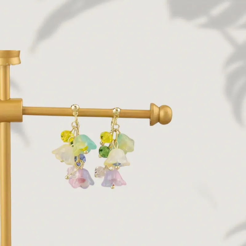 VERENA REINE Resin Clip On Earrings Women's-1