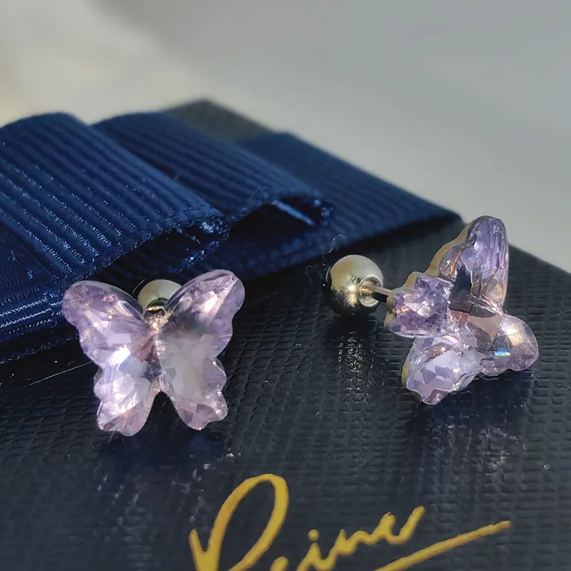 VERENA REINE Rhinestone Stud Earrings Women's-10