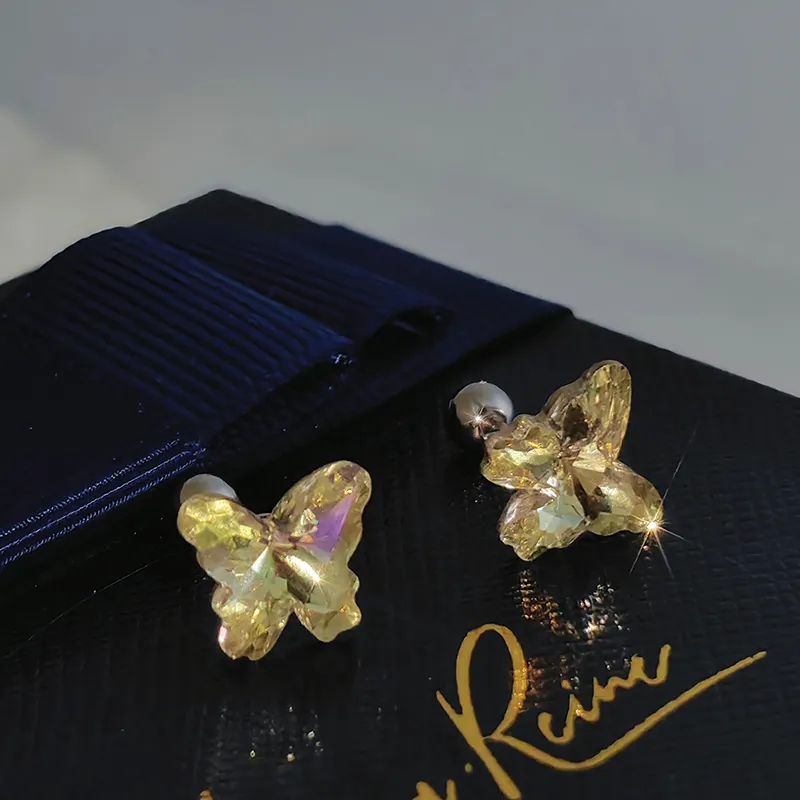 VERENA REINE Rhinestone Stud Earrings Women's-4