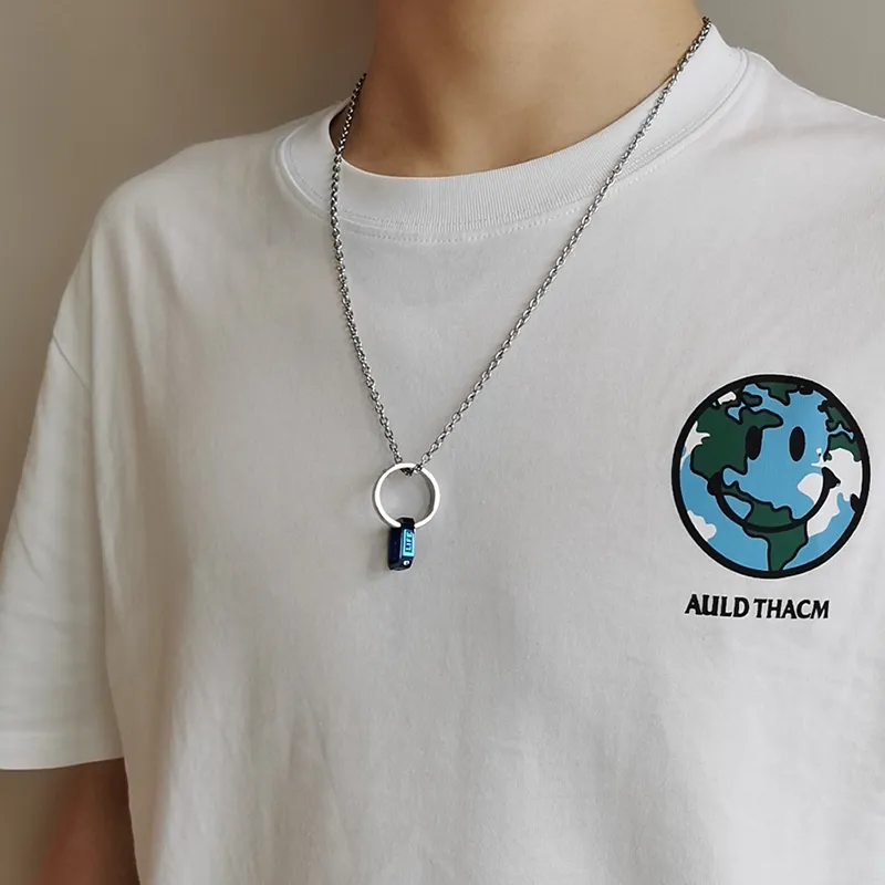 VERENA REINE Titanium Steel Necklaces Unisex-3
