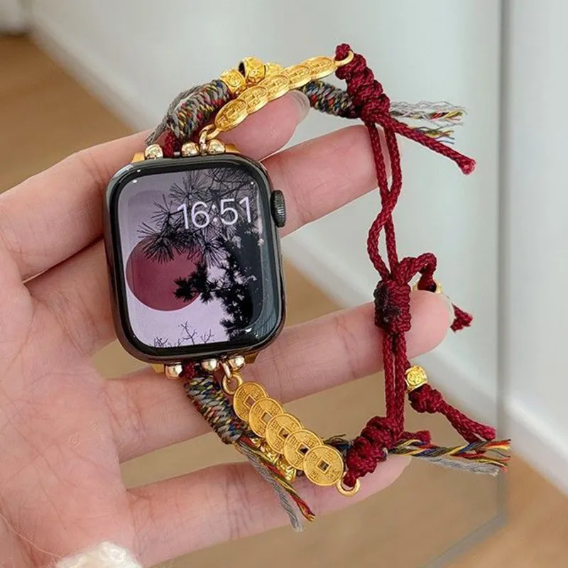 VERENA REINE Compatibility With Apple Watch 38 41 All Models Watch Bands 135mm Unisex-4