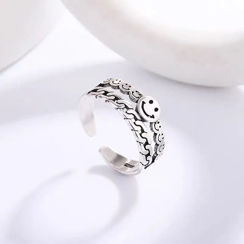 VERENA REINE S925 Silver Rings Unisex-4