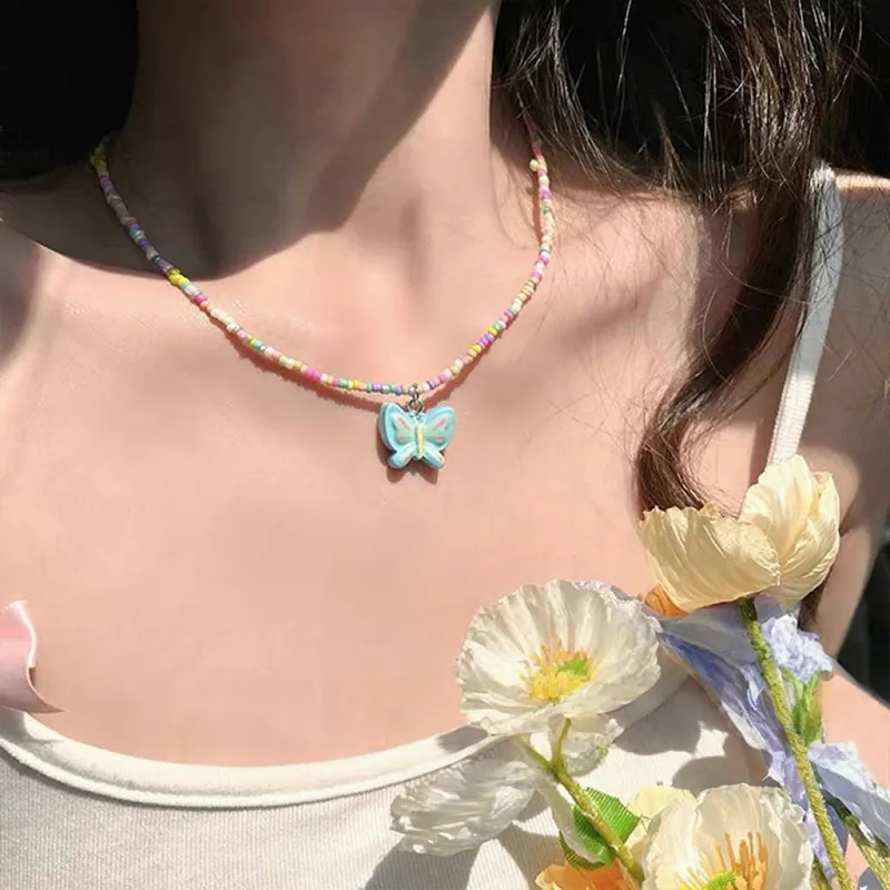 VERENA REINE Resin Necklaces Women's-2