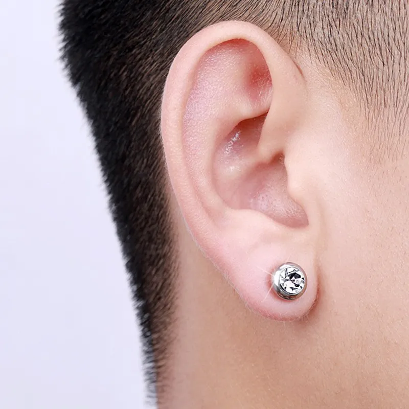 VERENA REINE Titanium Steel Clip On Earrings Unisex-1