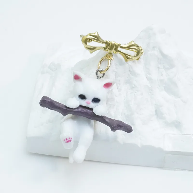VERENA REINE Alloy Pendants Unisex White-3