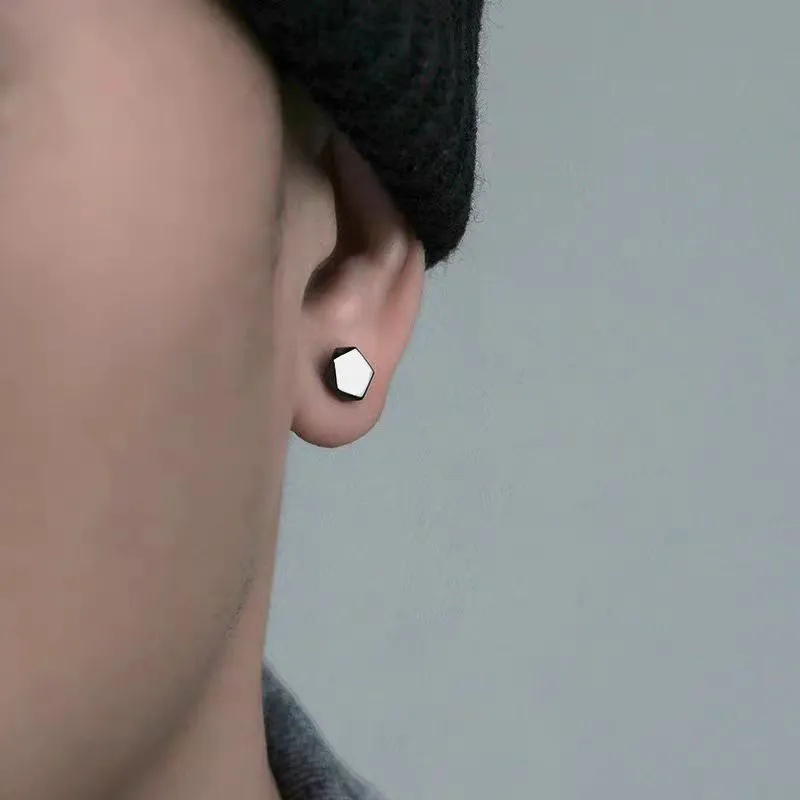 VERENA REINE Titanium Steel Clip On Earrings Unisex-5