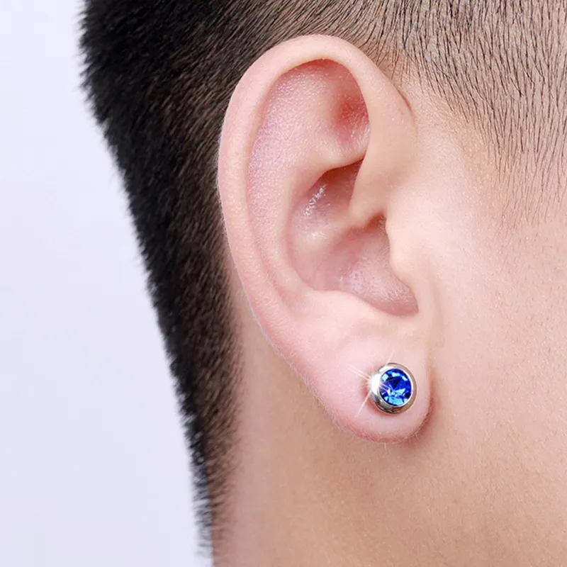 VERENA REINE Titanium Steel Clip On Earrings Unisex-12