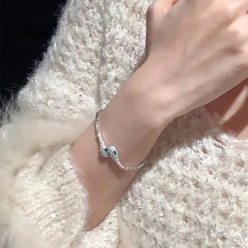 VERENA REINE Zircon Bracelets Unisex-1