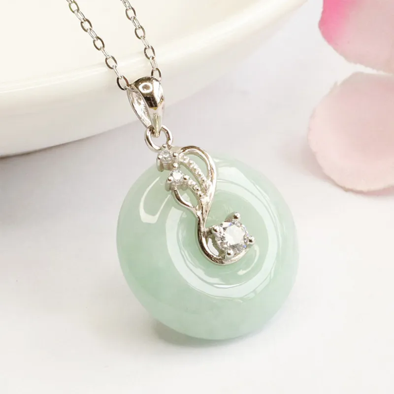 VERENA REINE Glutinous Jade Necklaces Women's-3