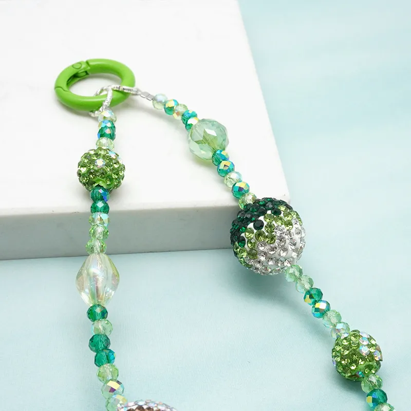 VERENA REINE Resin Pendants Women's Green Color-4
